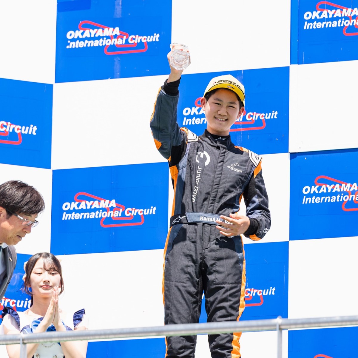 15歳の柱本翔夢伊が2位表彰台を獲得！